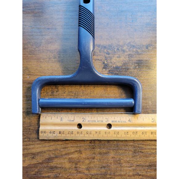 Blue 4" Wide Cheese Slicer w/Plastic Handle - used - Picture 6 of 7